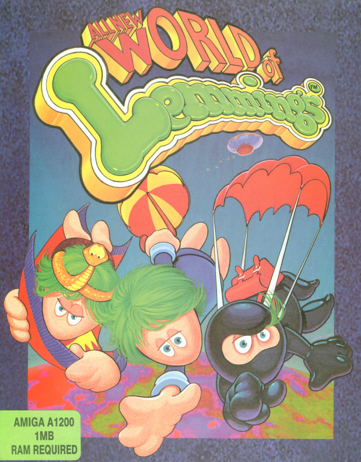 All New World of Lemmings box art