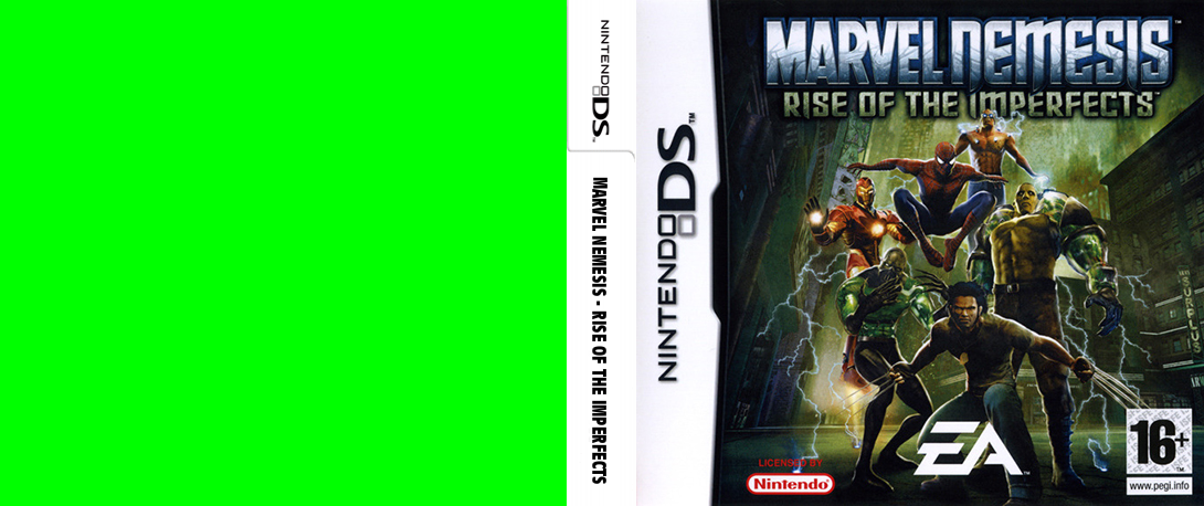 Marvel Nemesis - Rise of the Imperfects — box-texture (EU)