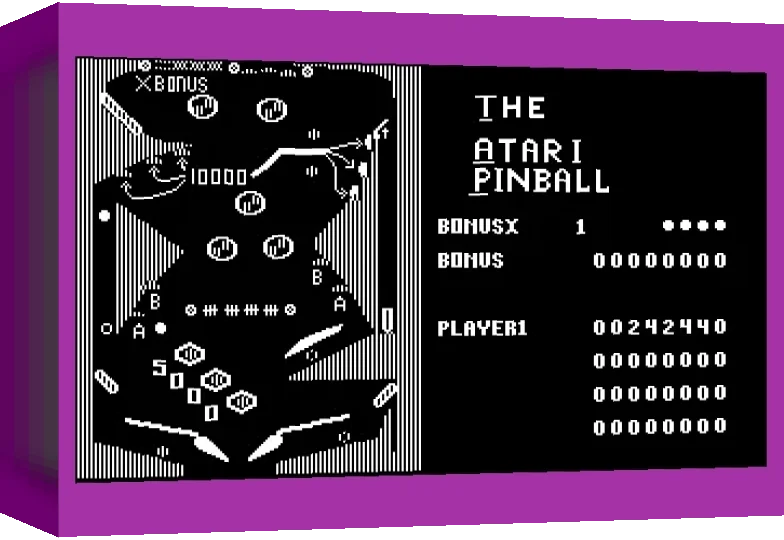 Atari Pinball — box-3D (WOR)
