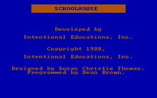 Schoolhouse box art