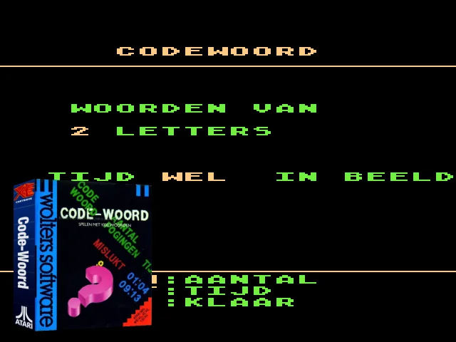 Code-woord — mixrbv2 (WOR)