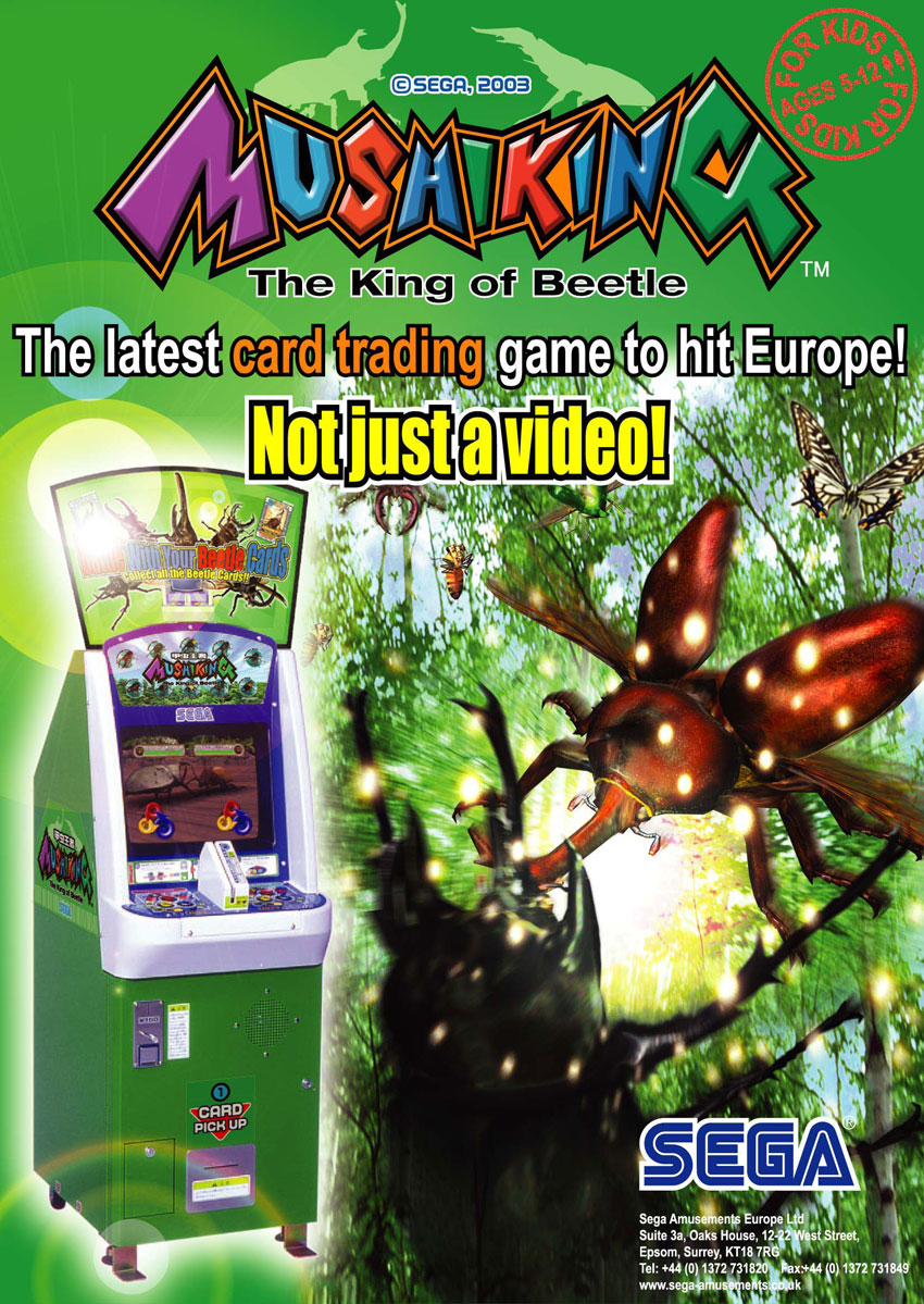 Mushiking - The King Of Beetle box art