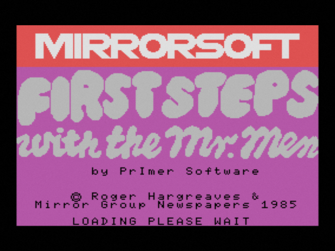 First Steps With The Mr. Men — sstitle (EU)