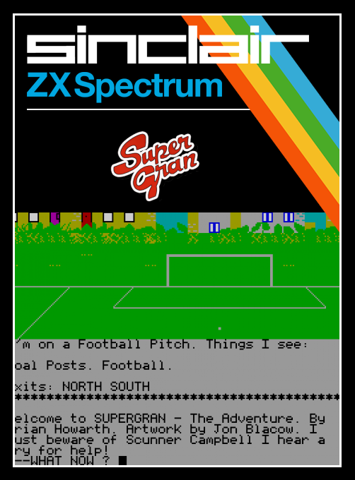 Super Gran - The Adventure — box-2D (SS)