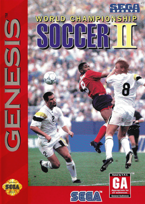 World Championship Soccer 2 box art