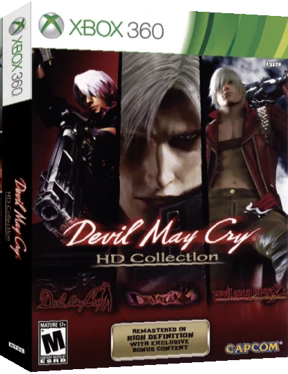 Devil May Cry - HD Collection — box-3D (US)