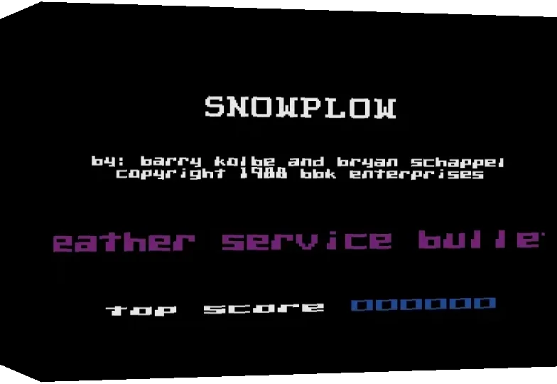 Snowplow — box-3D (WOR)
