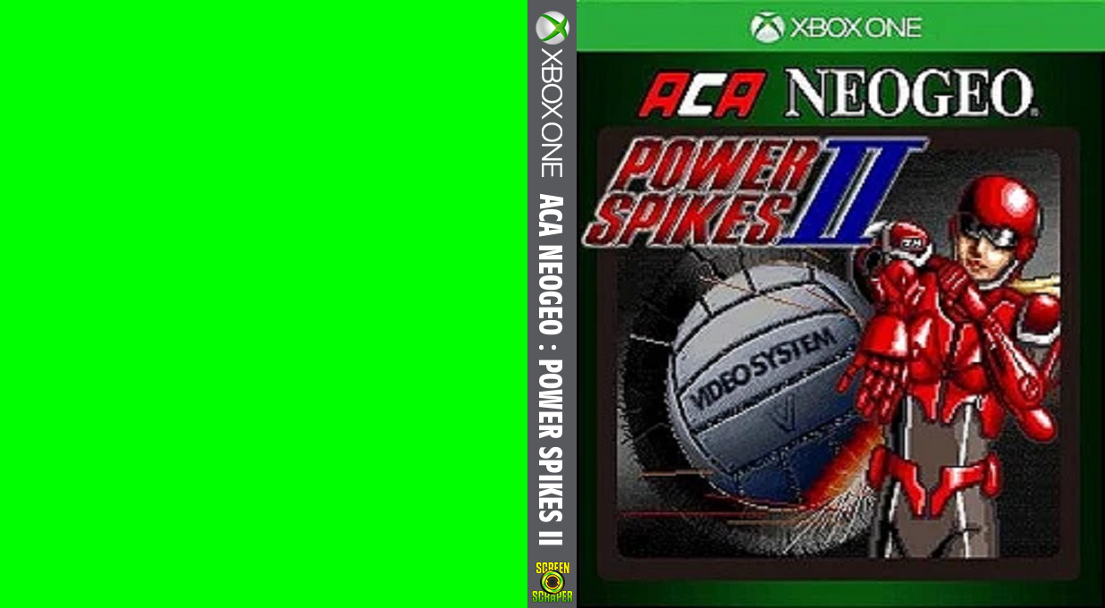 ACA NeoGeo : Power Spikes II — box-texture (WOR)