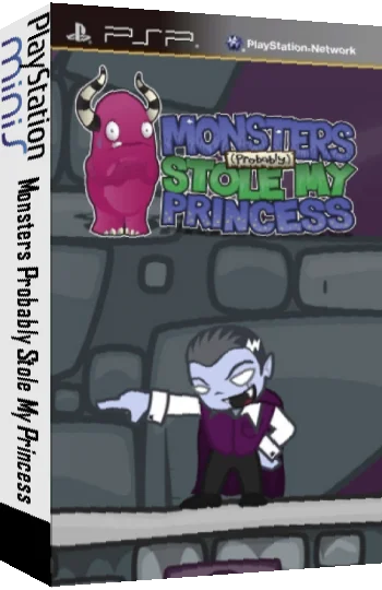 Monsters Probably Stole My Princess — box-3D (WOR)