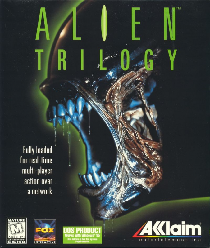 Alien Trilogy box art