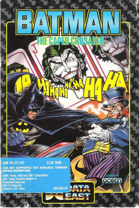 Batman - The Caped Crusader box art