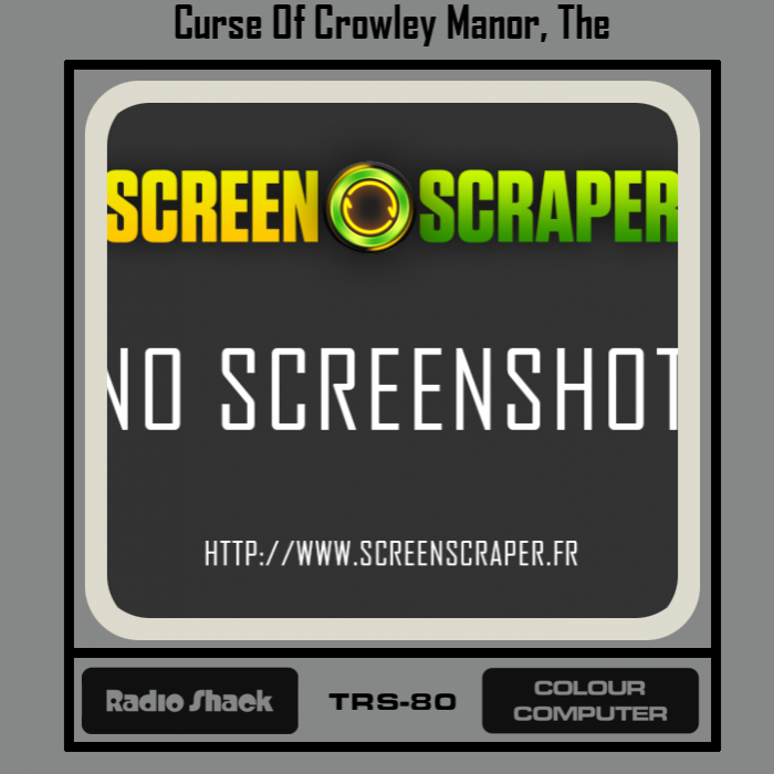 The Curse Of Crowley Manor box art