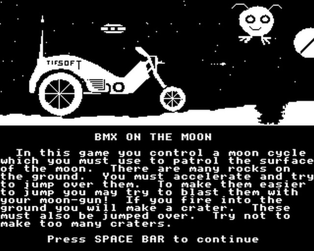 Bmx On The Moon — sstitle (WOR)