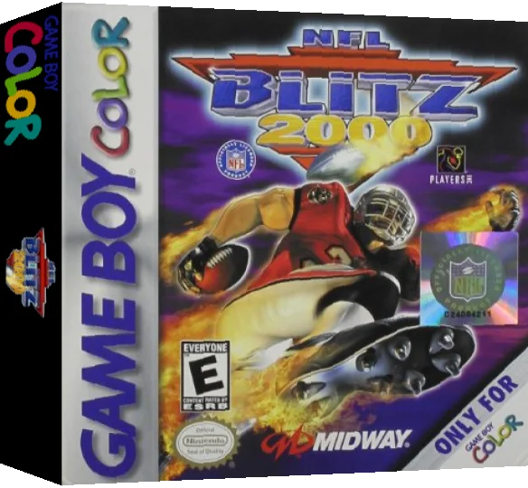 NFL Blitz 2000 — box-3D (US)