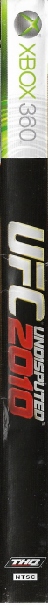 UFC Undisputed 2010 — box-2D-side (CA)