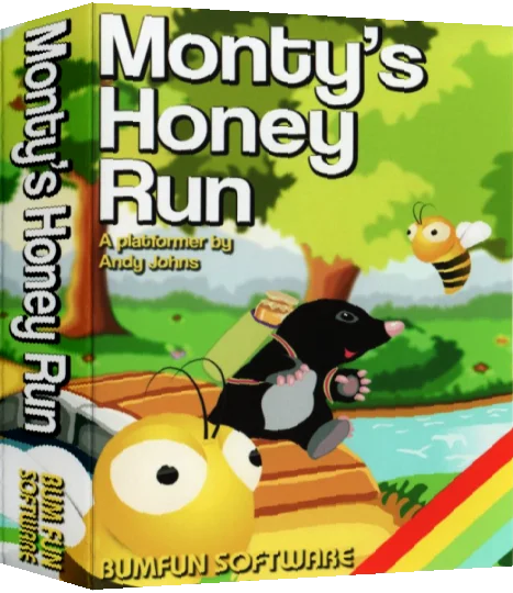 Monty's Honey Run — box-3D (EU)