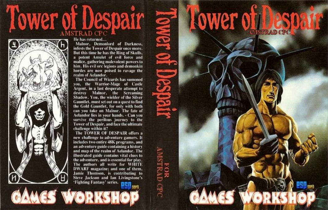 Tower Of Despair — box-texture (EU)