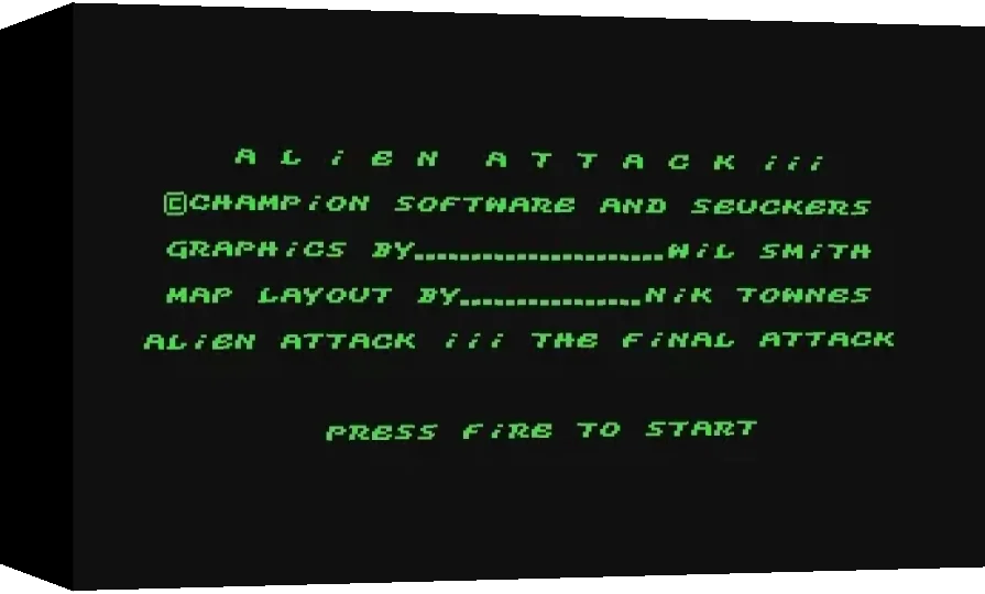 Alien Attack III - The Final Attack — box-3D (WOR)