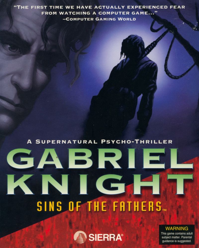 Gabriel Knight: Sins of the Fathers box art