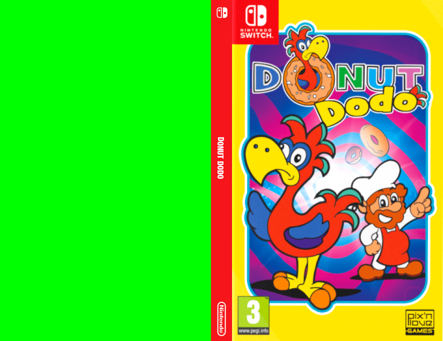 Donut Dodo — box-texture (EU)