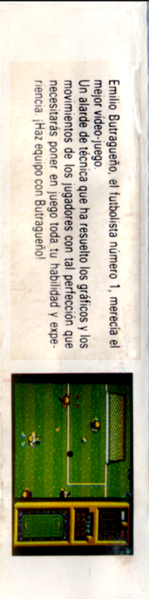 Emilio Butragueno Futbol — box-2D-back (SP)