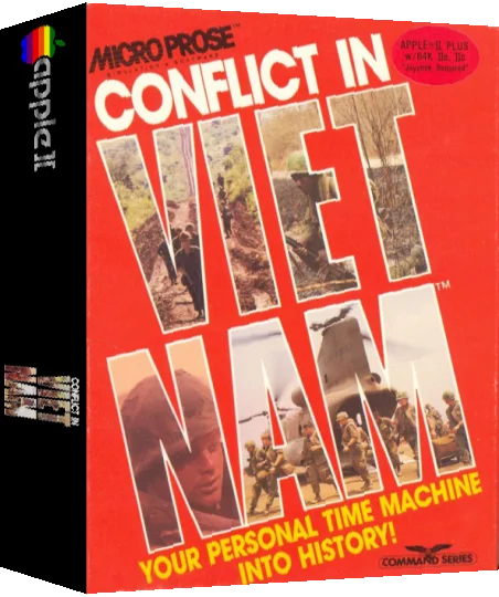 Conflict In Vietnam — box-3D (US)