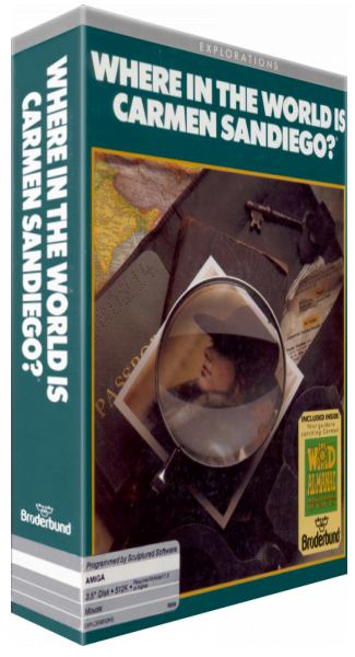 Where in the World is Carmen Sandiego — box-3D (US)
