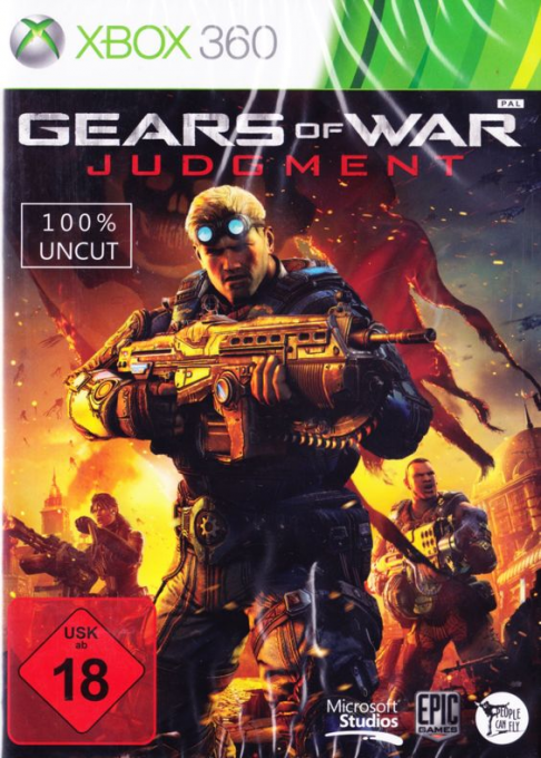 Gears of War - Judgment — box-2D (DE)