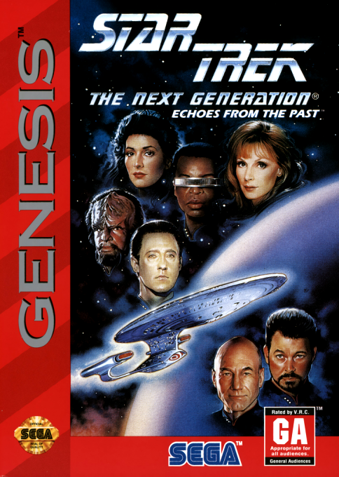 Star Trek - The Next Generation - Echoes From The Past box art