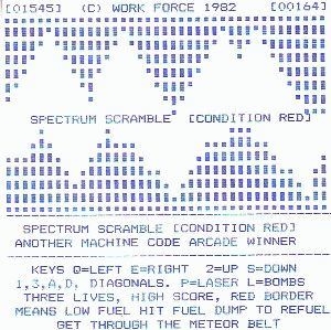 Spectrum Scramble box art
