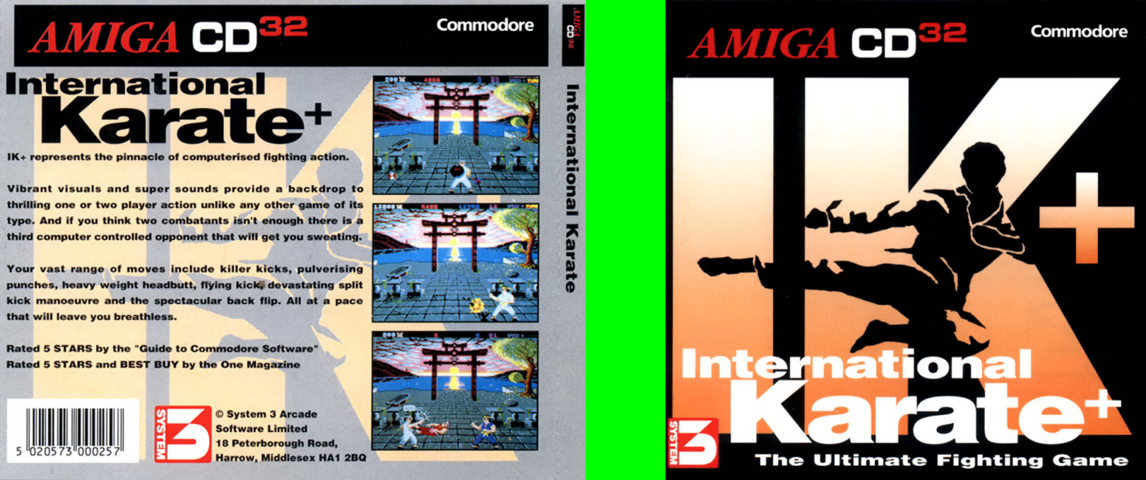 International Karate + — box-texture (EU)