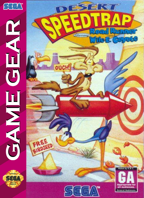 Desert Speedtrap Starring Road Runner And Wile E. Coyote box art