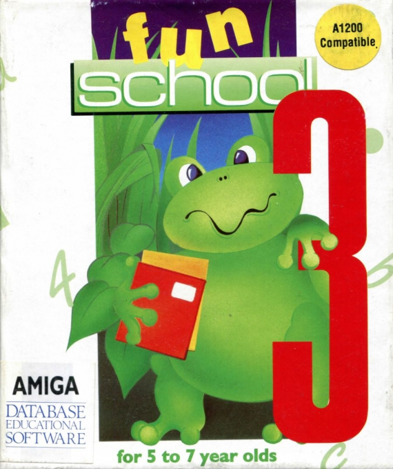 Fun School 3 - For 5 to 7 Year Olds box art