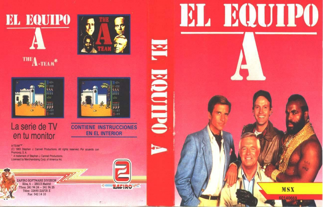 Equipo A, El — box-texture (SP)