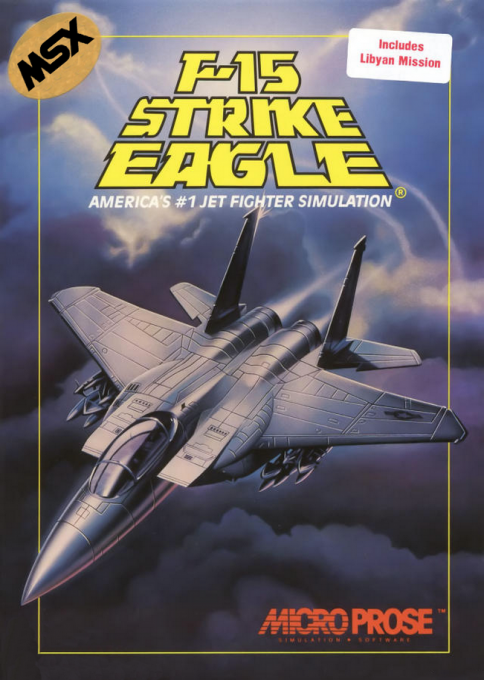 F-15 Strike Eagle box art