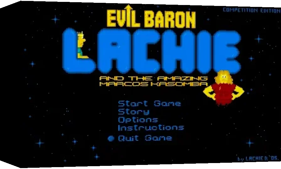 Evil Baron Lachie and the Amazing Marcos Kasomba — box-3D (WOR)