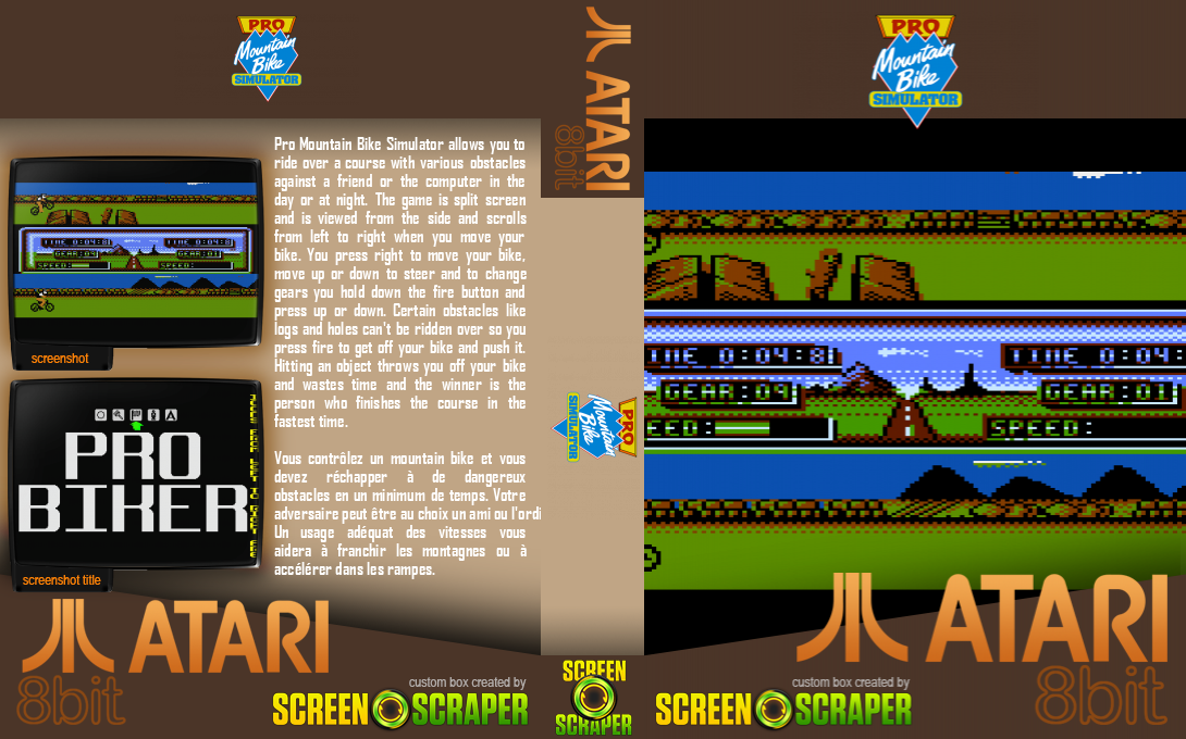 Pro Mountain Bike Simulator — box-texture (SS)