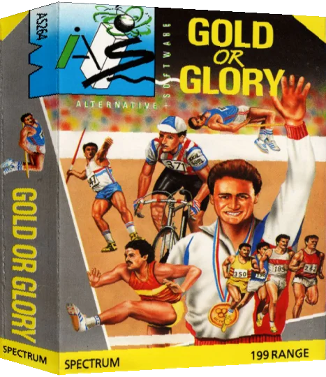 For Gold Or Glory — box-3D (EU)