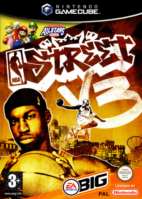 NBA Street V3 - Mario de Dunk — box-2D (FR)