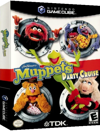 Muppets - Party Cruise — box-3D (US)