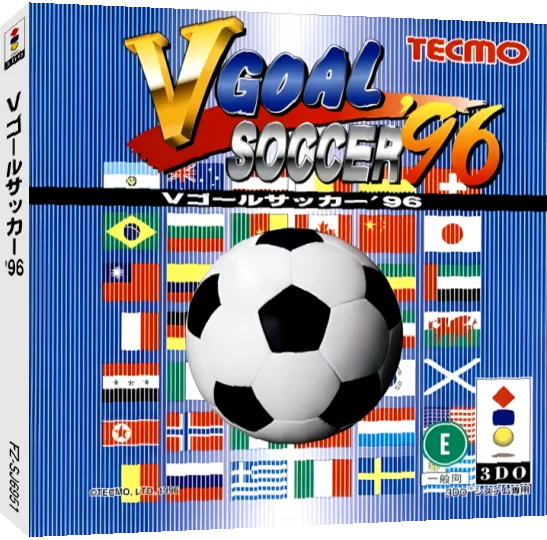 V Goal Soccer '96 — box-3D (JP)