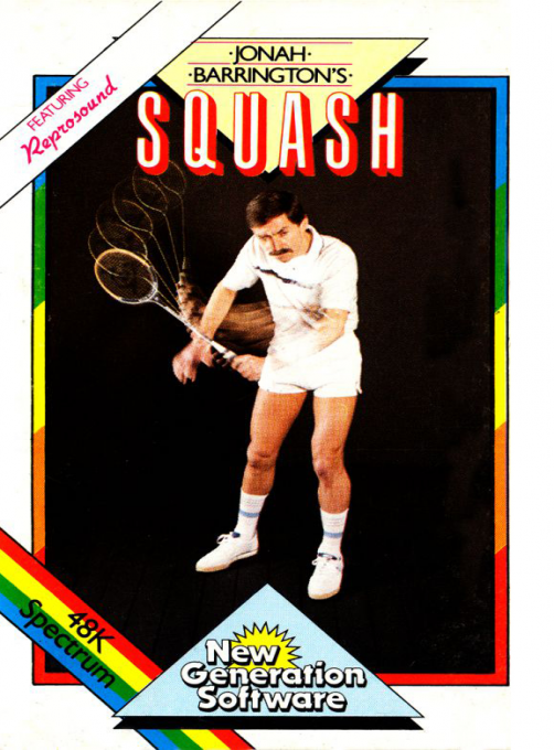 Jonah Barrington's Squash box art