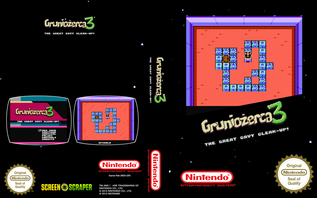 Gruniozerca 3 - The Great Cavy Clean-Up! — box-texture (SS)