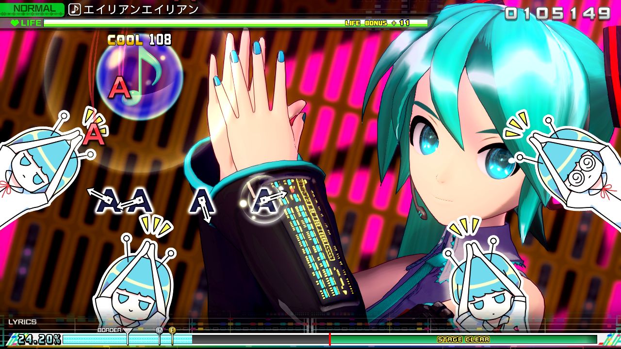 Hatsune Miku - Project DIVA MEGA 39's — ss (JP)