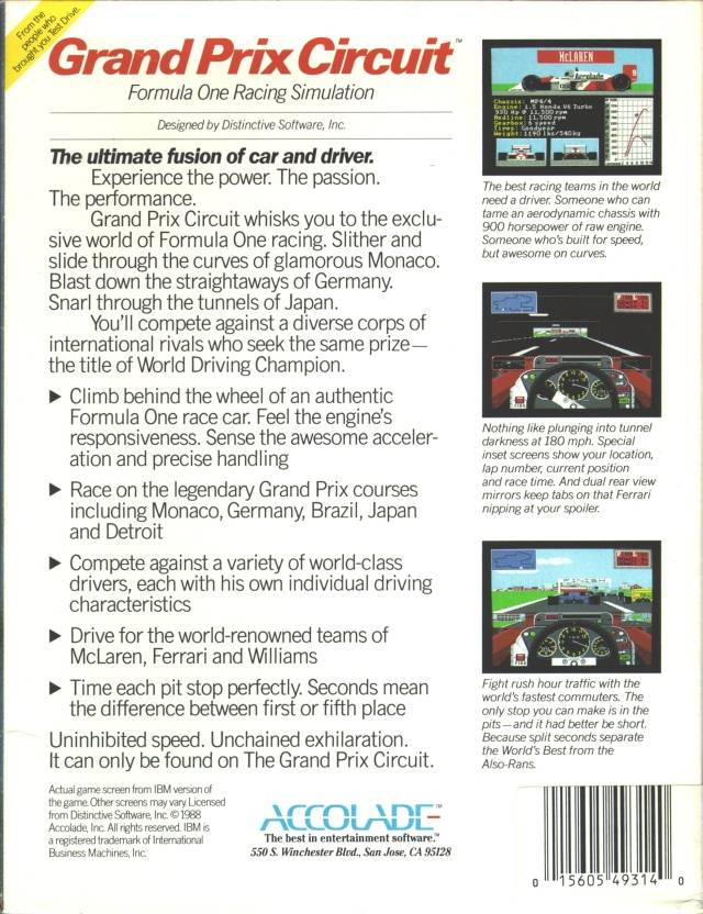Grand Prix Circuit — box-2D-back (US)