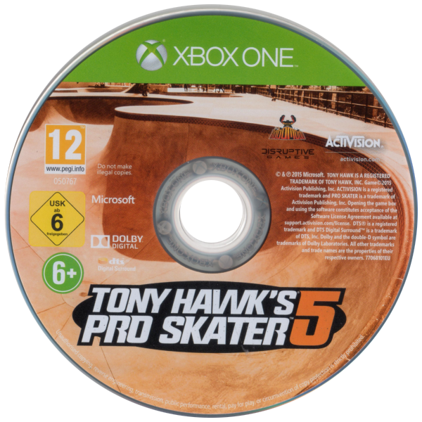 Tony Hawk's Pro Skater 5 — support-texture (EU)