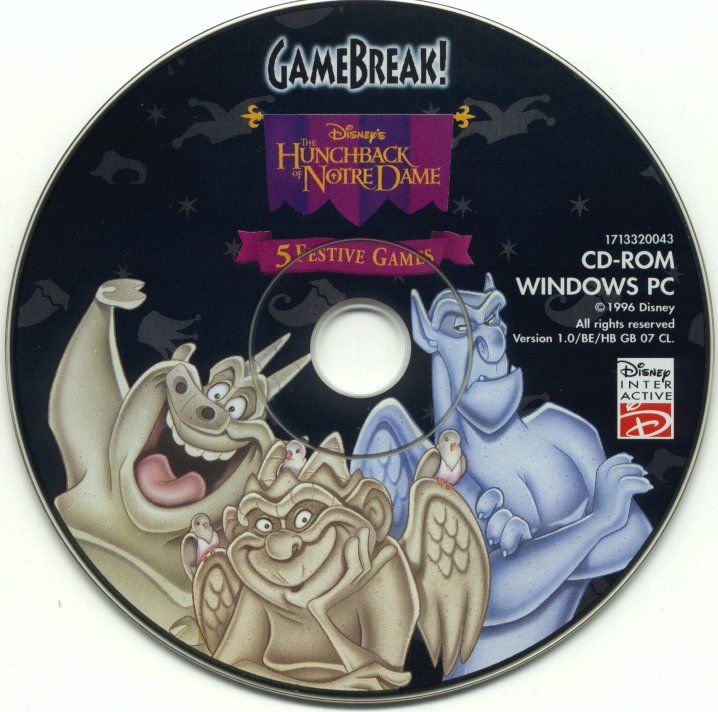 Disney's The Hunchback of Notre Dame: 5 Topsy Turvy Games — support-2D (US)