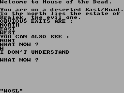 House of the Dead — ss (WOR)