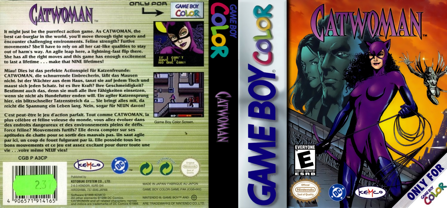 Catwoman — box-texture (US)