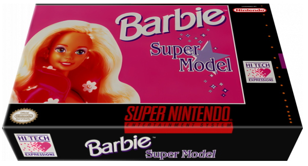 Barbie - Super Model — box-3D (US)